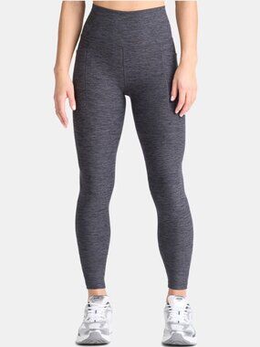 Athletic Works Women's Full Length Leggings with Pockets (L) Flawed